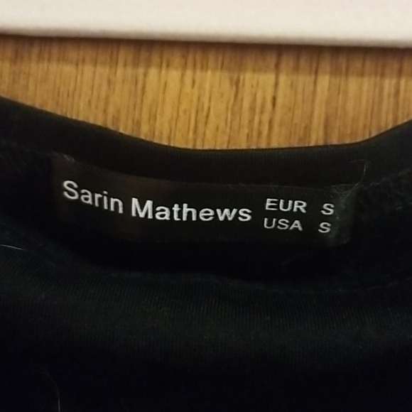Nwot Sexy Saran Matthew's hi/low hem formal.  Sz S - Picture 2 of 4